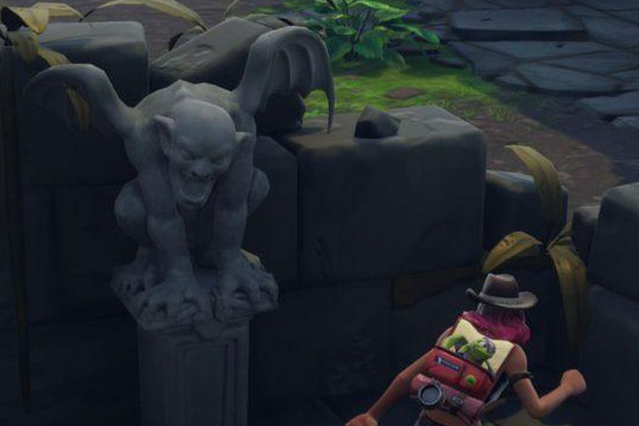 Fortnite : Danser devant différentes gargouilles, défi semaine 1